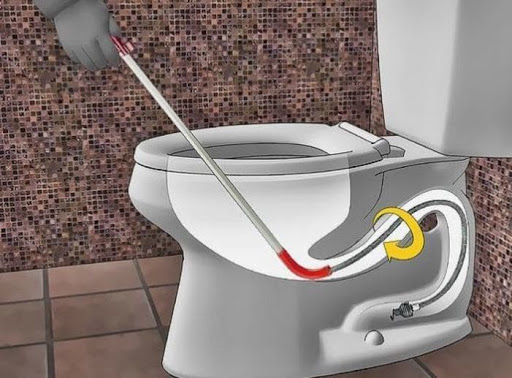 Débouchage du drain de toilette - Déboucher les toilettes à
